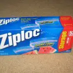 box of ziploc bags